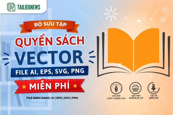 25+ Hình Quyển Sách Vector Chất Lượng Cao Miễn Phí - File PNG, AI, SVG quyển sách vector