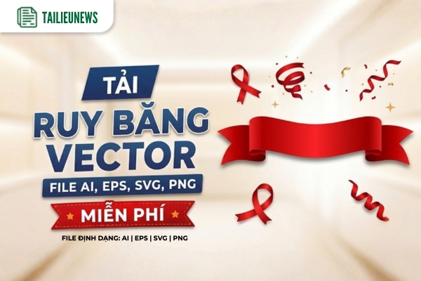 Tải Ruy Băng Vector Miễn Phí - Trọn Bộ File AI, EPS, SVG, PNG, PDF ruy băng vector