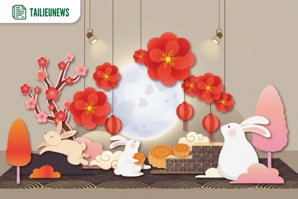 Top Mẫu Background Trung Thu Vector Free Hot Nhất Mùa Này Background vector Tết Trung Thu