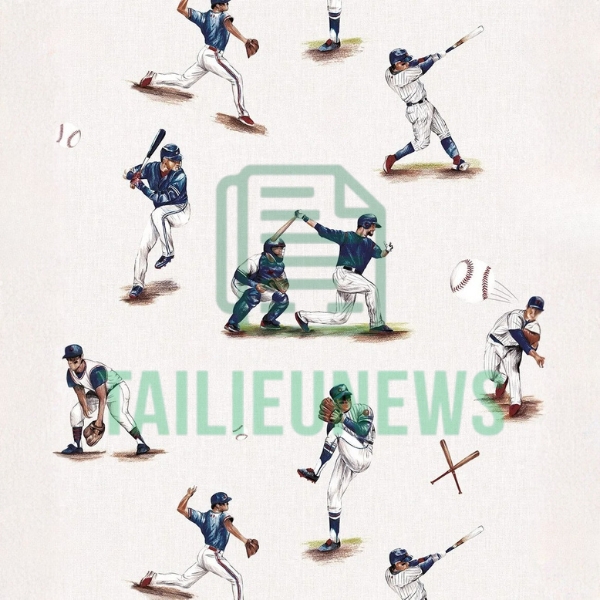 Baseball Vector - Tải Bóng Chày Vector Chất Lượng Cao Miễn Phí Baseball player vector