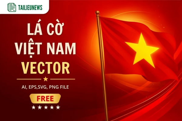 Lá Cờ Việt Nam Vector Free Download - File PNG, AI, SVG, EPS cờ việt nam vector
