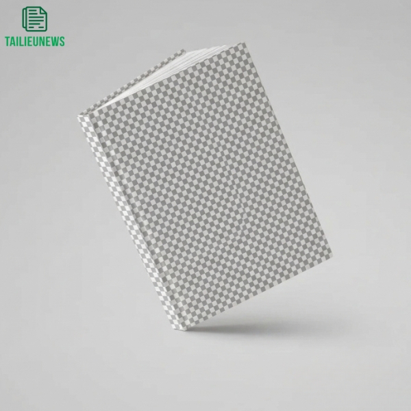 mockup sách bìa cứng