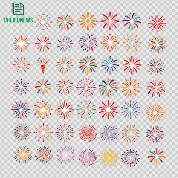 Tải Xuống 15+ Mẫu Pháo Hoa Vector Đầy Đủ Định Dạng PNG, PDF, AI, SVG, EPS Pháo hoa vector