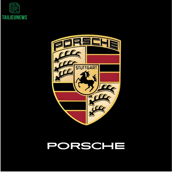porsche logo vector