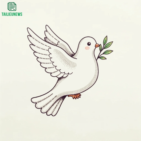 vector chim bồ câu
