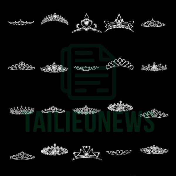 vương miện công chúa vector