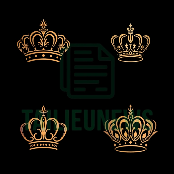 vương miện hoa hậu vector