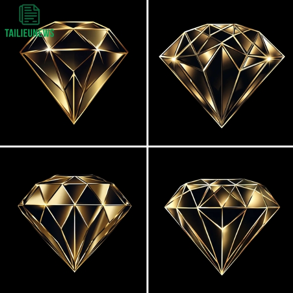 Tải 10+ Hình Viên Kim Cương Vector PNG Đẹp, Sắc Nét & Miễn Phí kim cương vector