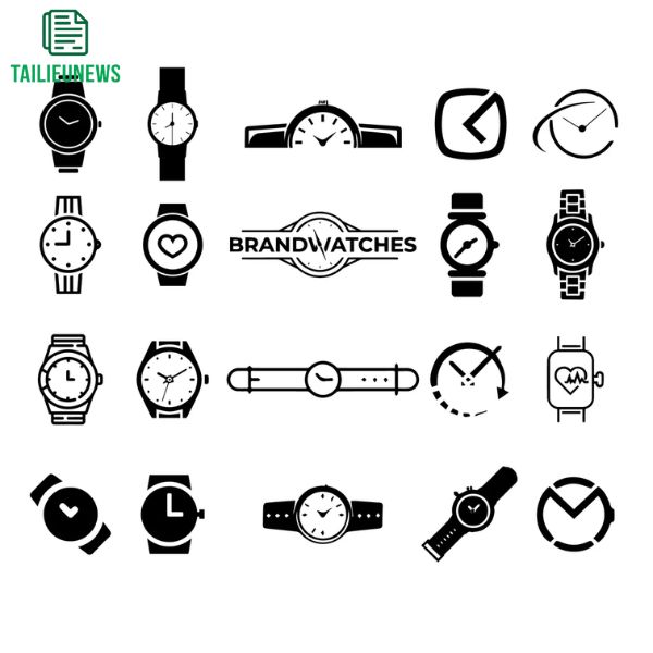 Tải 21+ Hình Đồng Hồ Vector Free Download Chất Lượng - File PNG, CDR đồng hồ vector