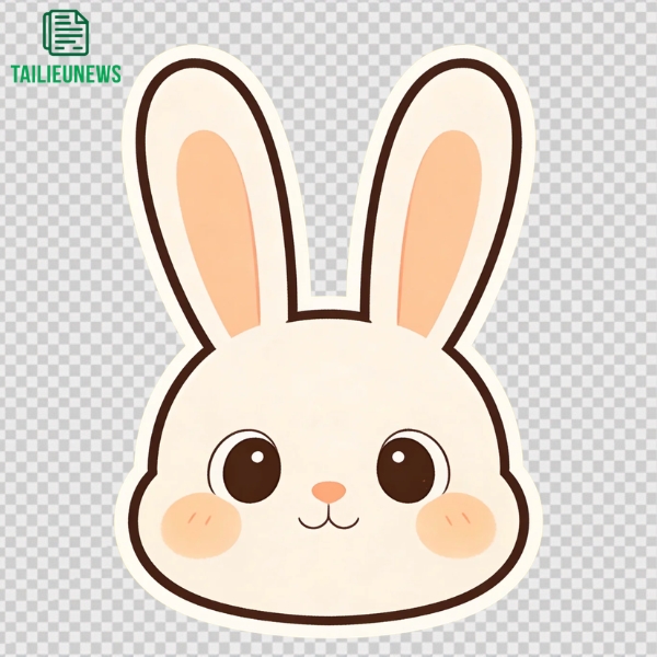 Tải Miễn Phí 20+ Hình Con Thỏ Vector PNG Cực Đẹp, Cực Cute con thỏ vector