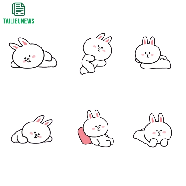 Tải Miễn Phí 20+ Hình Con Thỏ Vector PNG Cực Đẹp, Cực Cute con thỏ vector