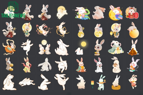 Tải Miễn Phí 20+ Hình Con Thỏ Vector PNG Cực Đẹp, Cực Cute con thỏ vector